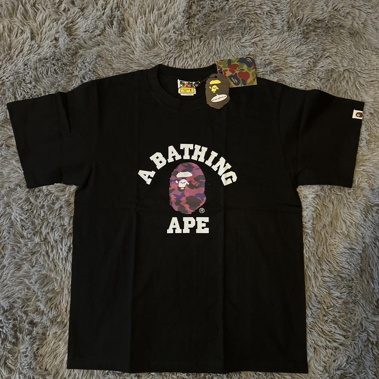 A Bathing Ape (BAPE) Men's Black T-shirt