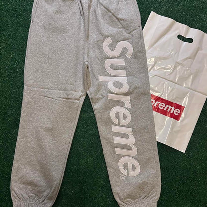 Supreme Men's Grey Hoodie