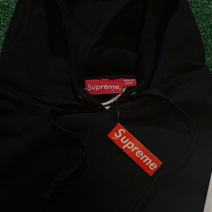Supreme Men's Black Hoodie
