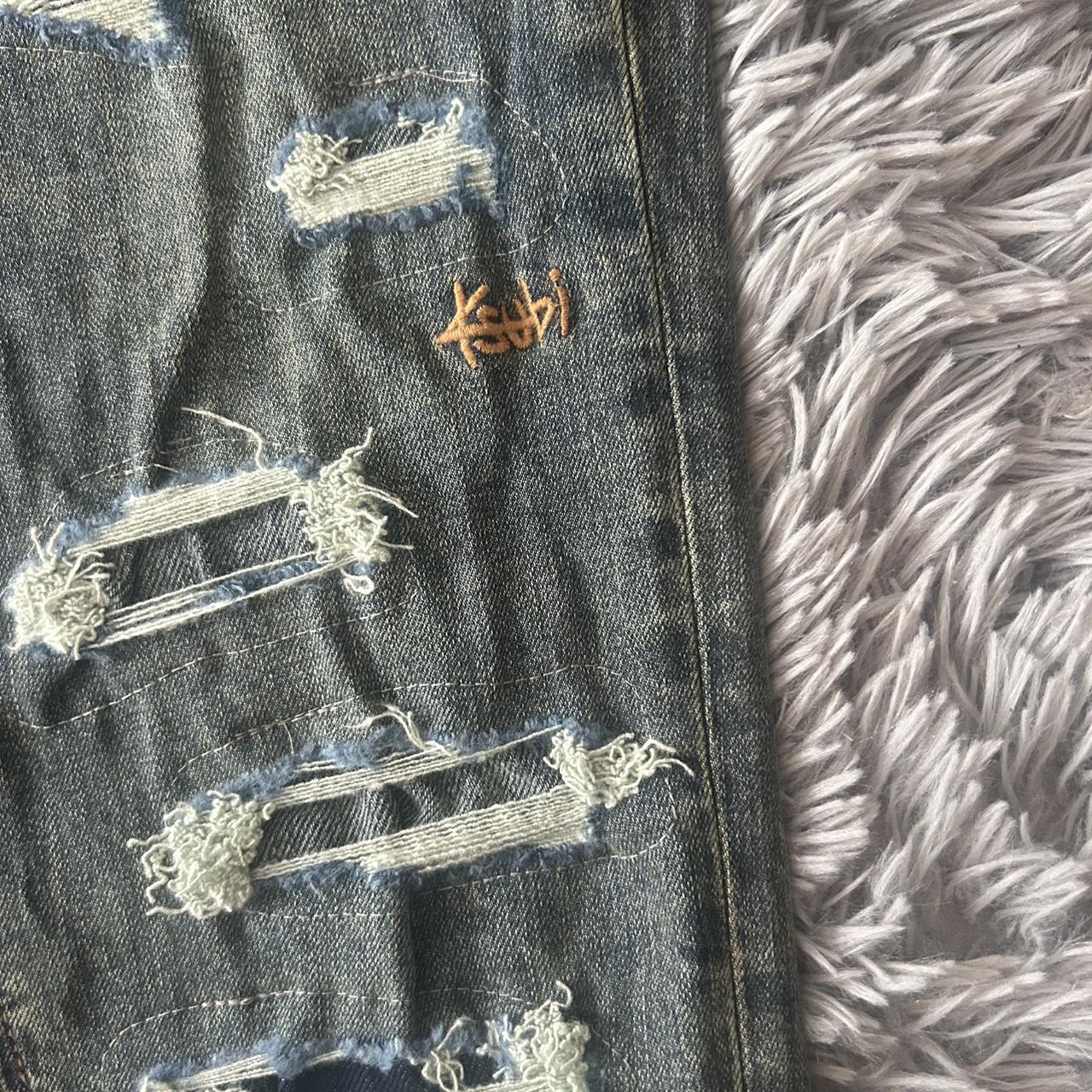 Ksubi Men's Navy and Blue Jeans