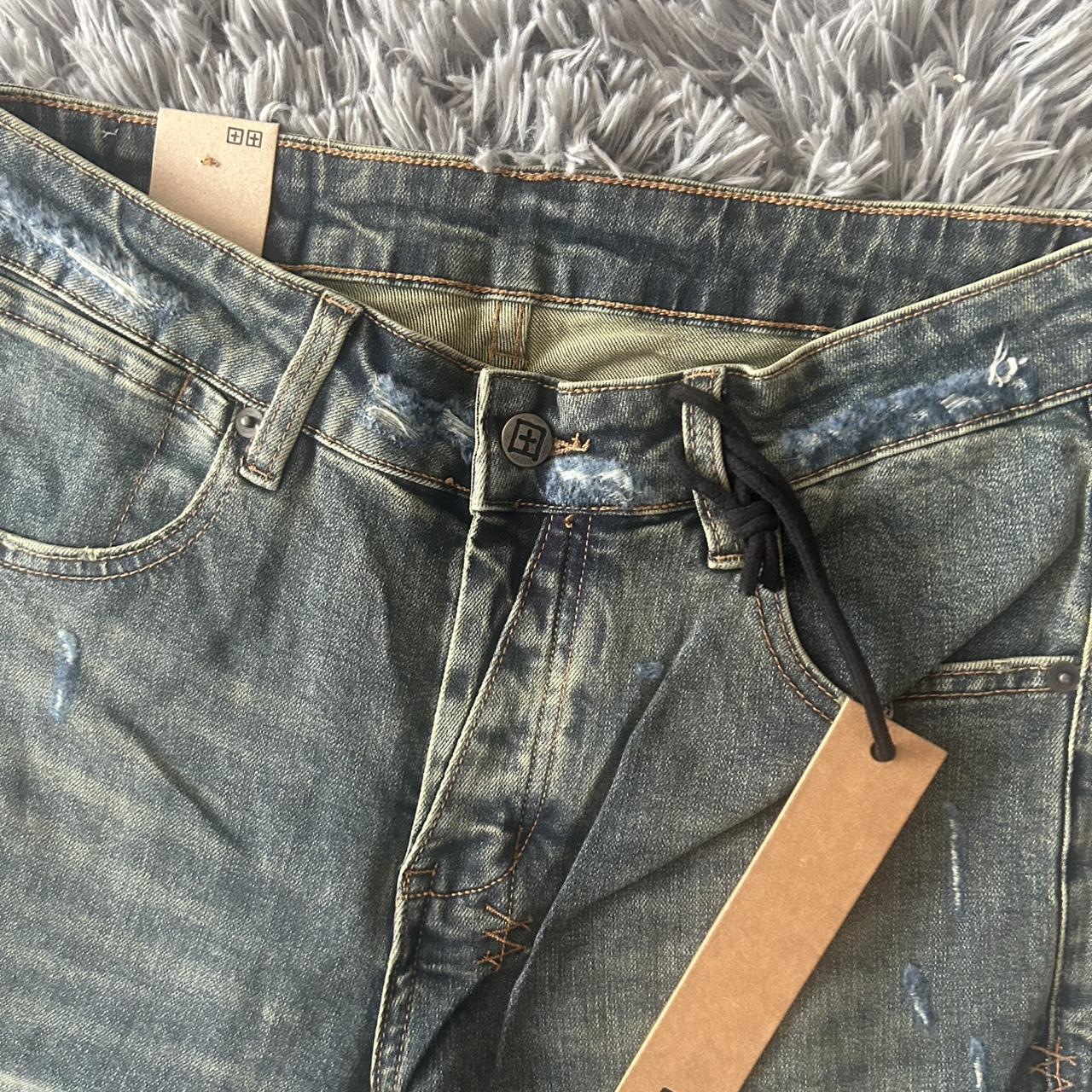 Ksubi Men's Navy and Blue Jeans