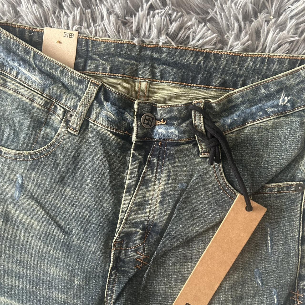 Ksubi Men's Navy and Blue Jeans