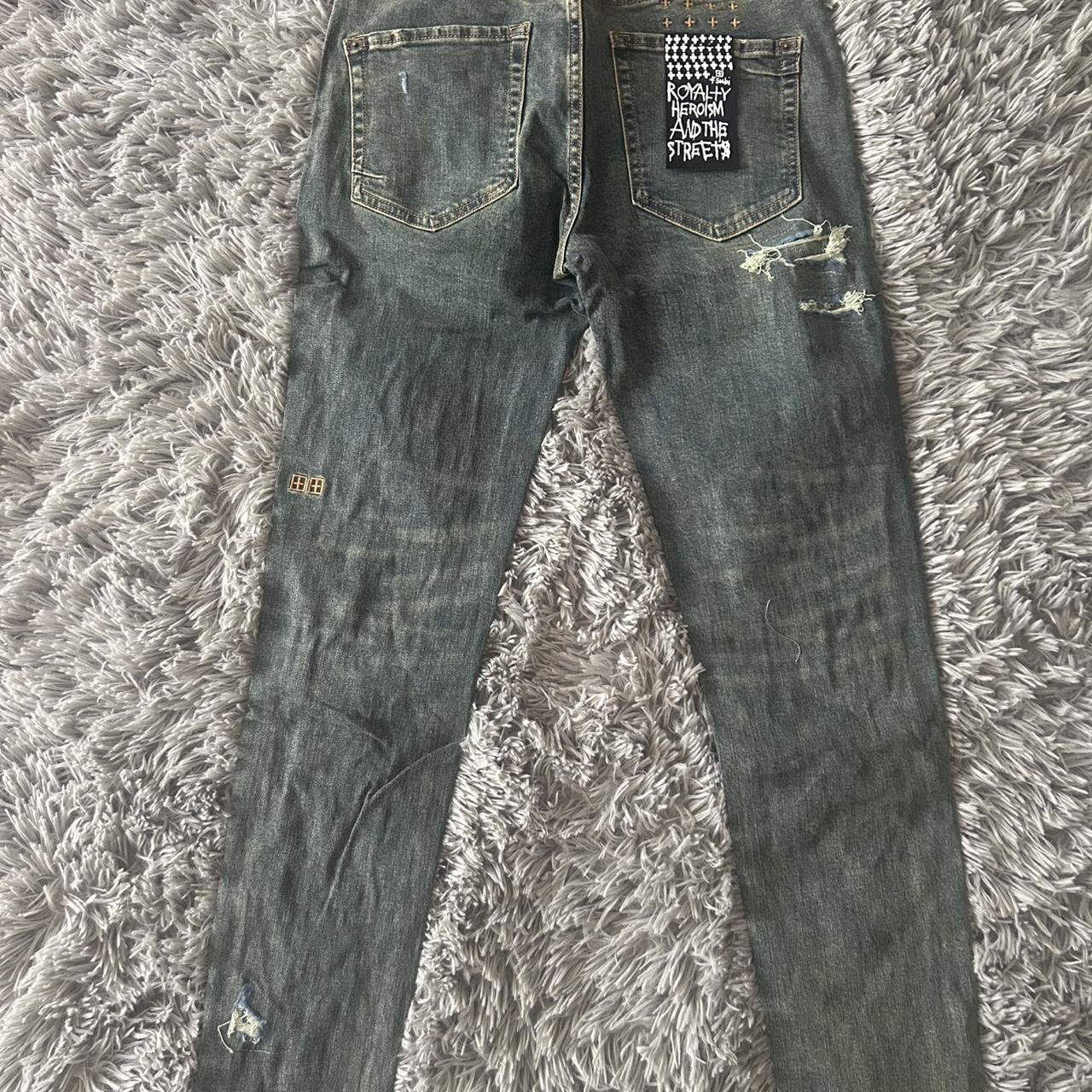 Ksubi Men's Navy and Blue Jeans