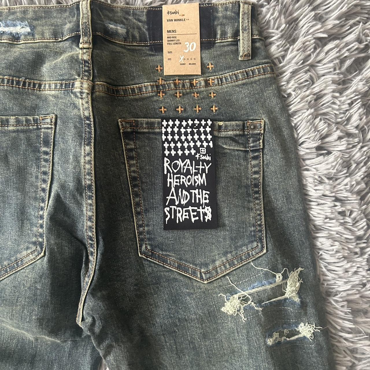 Ksubi Men's Navy and Blue Jeans