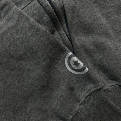 A Bathing Ape (BAPE) Men's Grey Hoodie