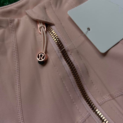 Lululemon Women's Pink and Tan Top