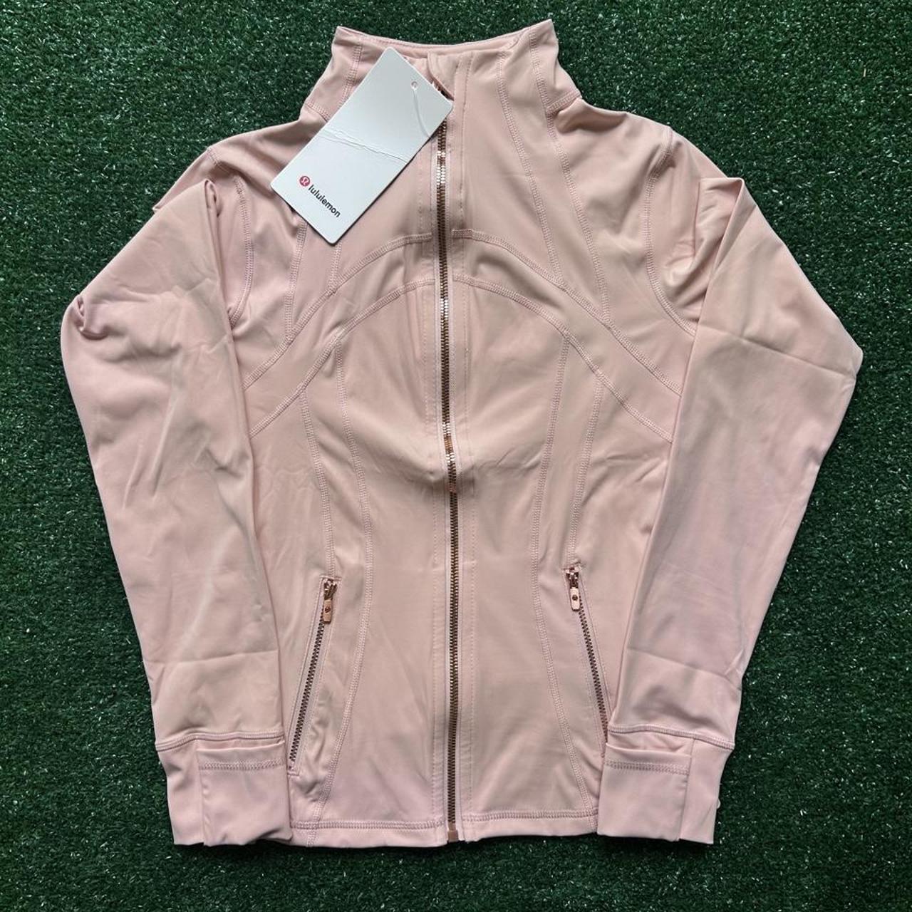 Lululemon Women's Pink and Tan Top
