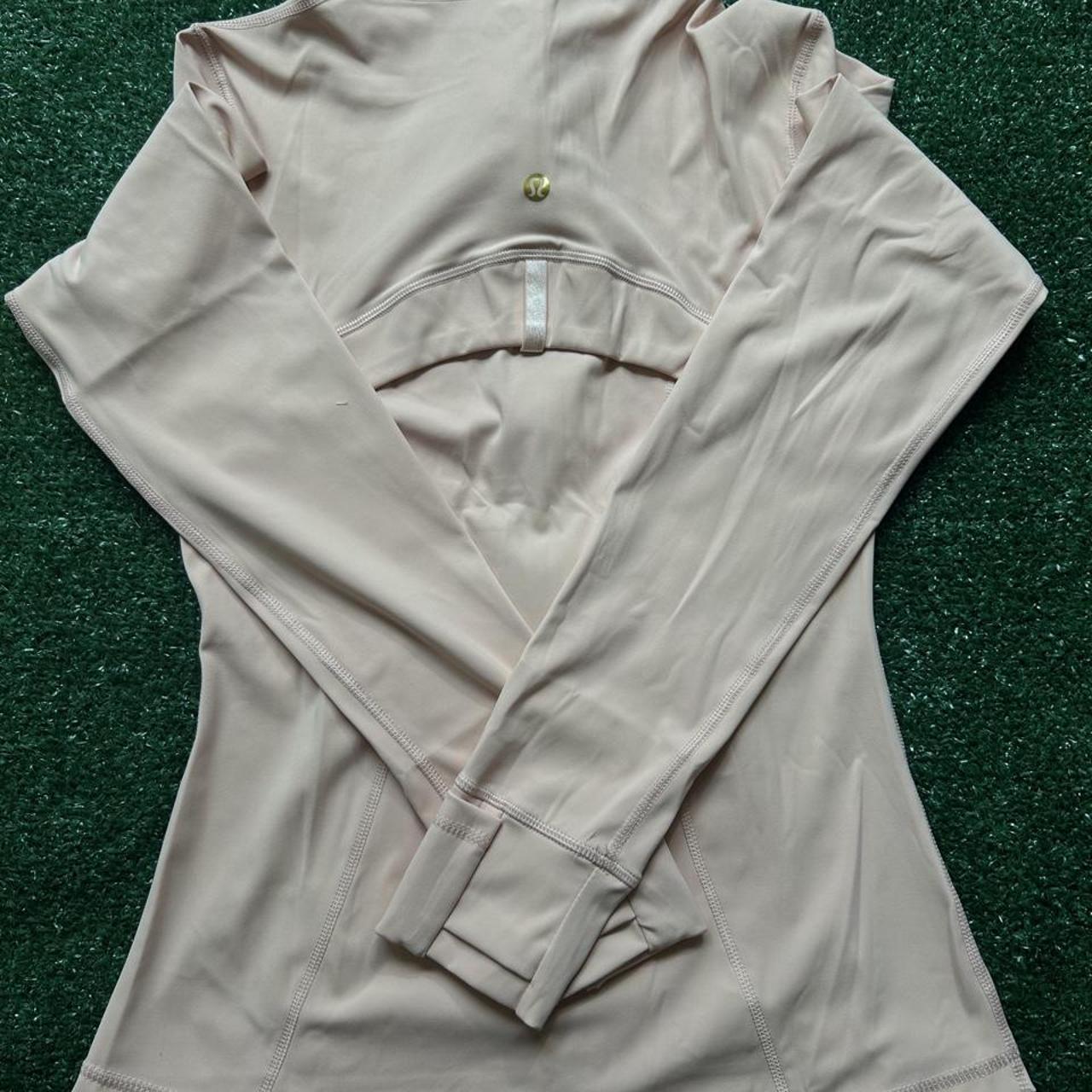 Lululemon Women's Pink and Tan Top