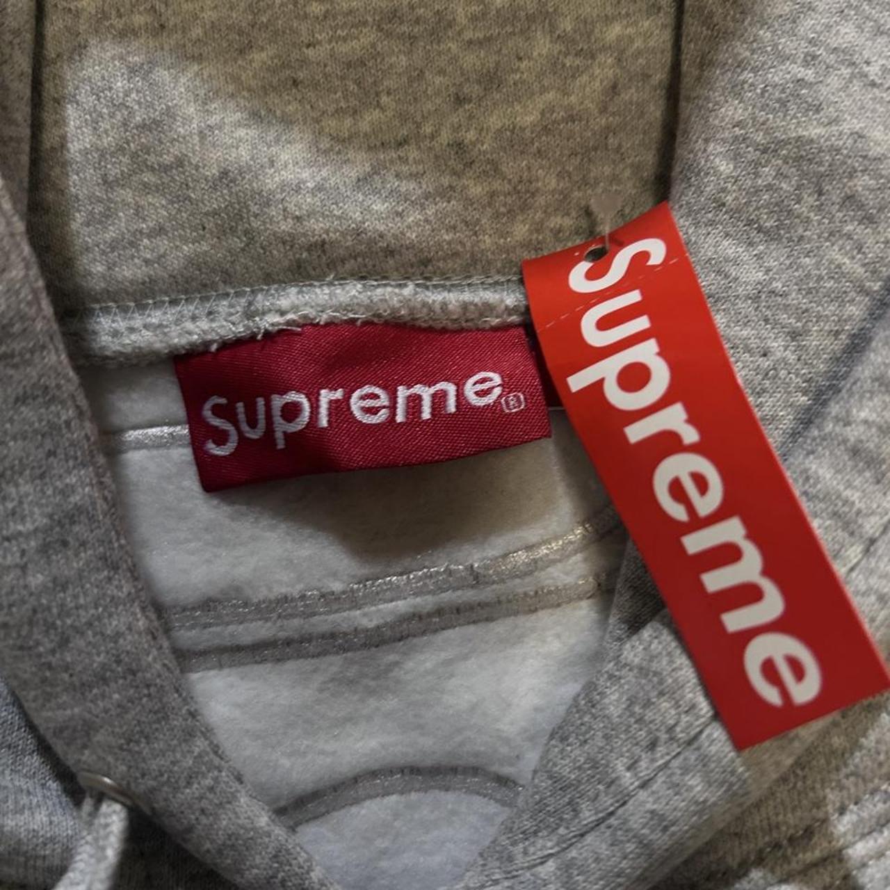 Supreme Men's Grey Hoodie